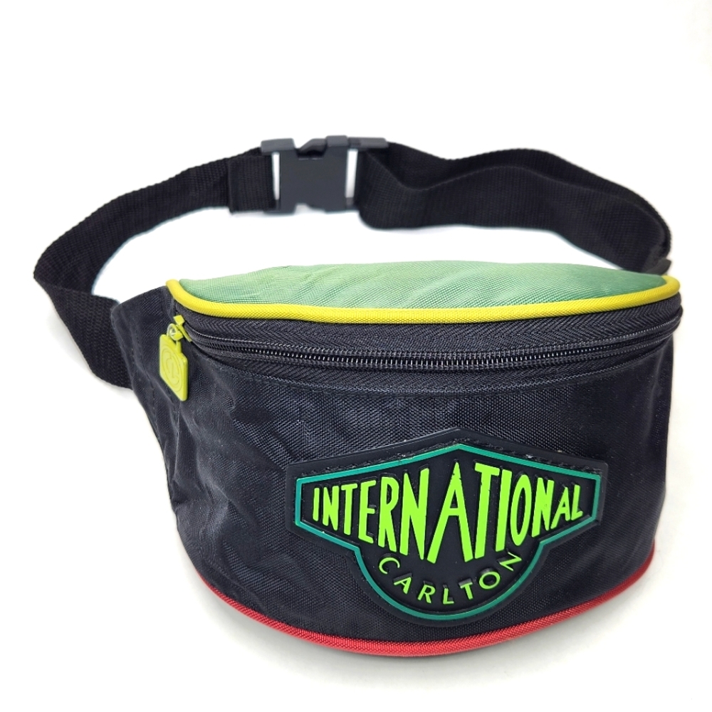 Vintage Carlton International Badminton Fanny Pack Bum Bag